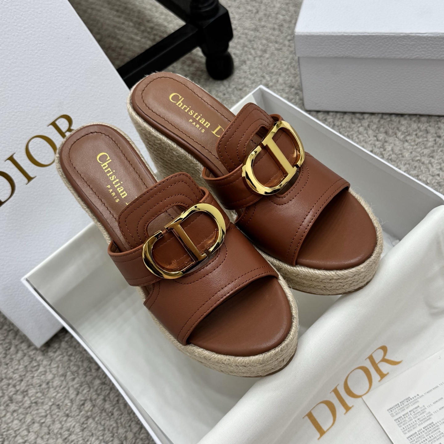 Dior 25SS Summer High Version New Sandals. Simple, Versatile and Luxurious 3 i1745935114620 8894 0 0