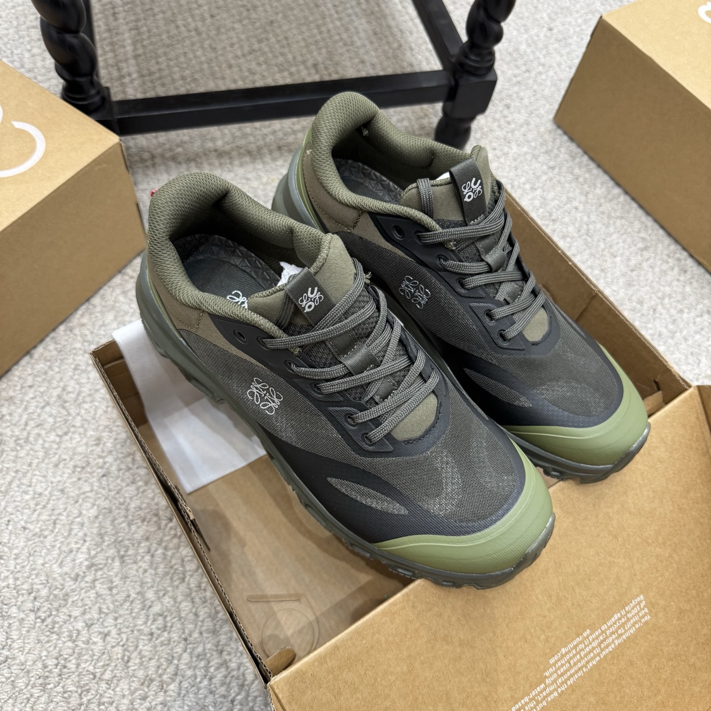 Loewe x On Cloudtilt 3.0 Collaboration Running Sneakers, Olive Green 2 i1752324682796 1698 0 0