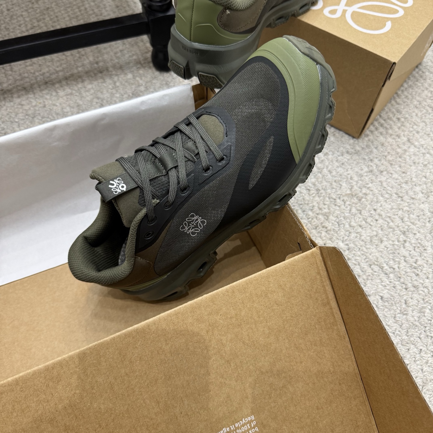 Loewe x On Cloudtilt 3.0 Collaboration Running Sneakers, Olive Green 8 i1752324682869 661 0 6