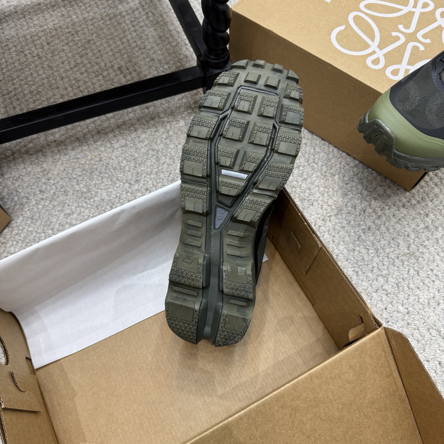 Loewe x On Cloudtilt 3.0 Collaboration Running Sneakers, Olive Green 10 i1752324684632 2904 0 8