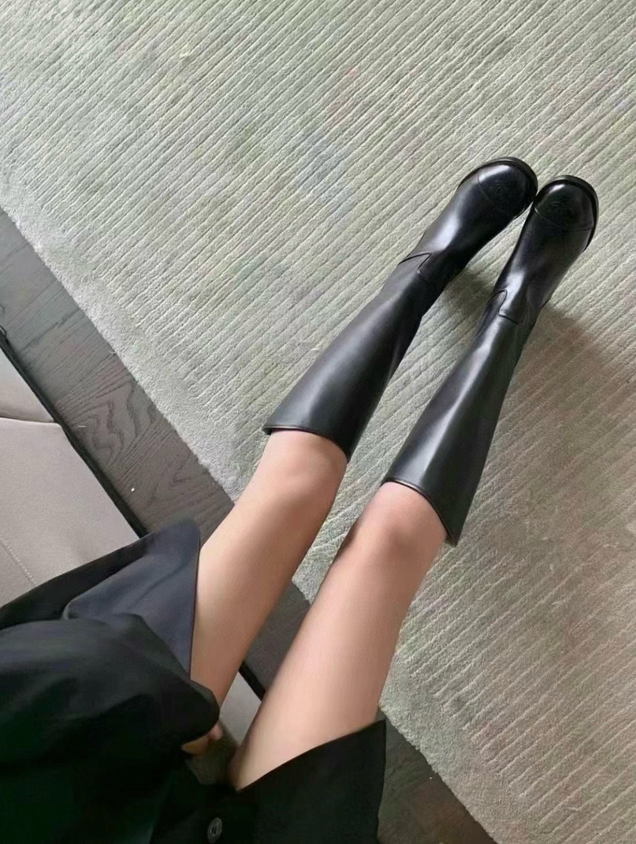 NO:559014,Upper foot picture, boots, boots19860909上脚图,靴子,boots,Women's Shoes