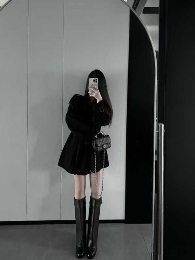 NO:562205,Upper foot picture, boots, boots19860909上脚图,靴子,boots,Women's Shoes