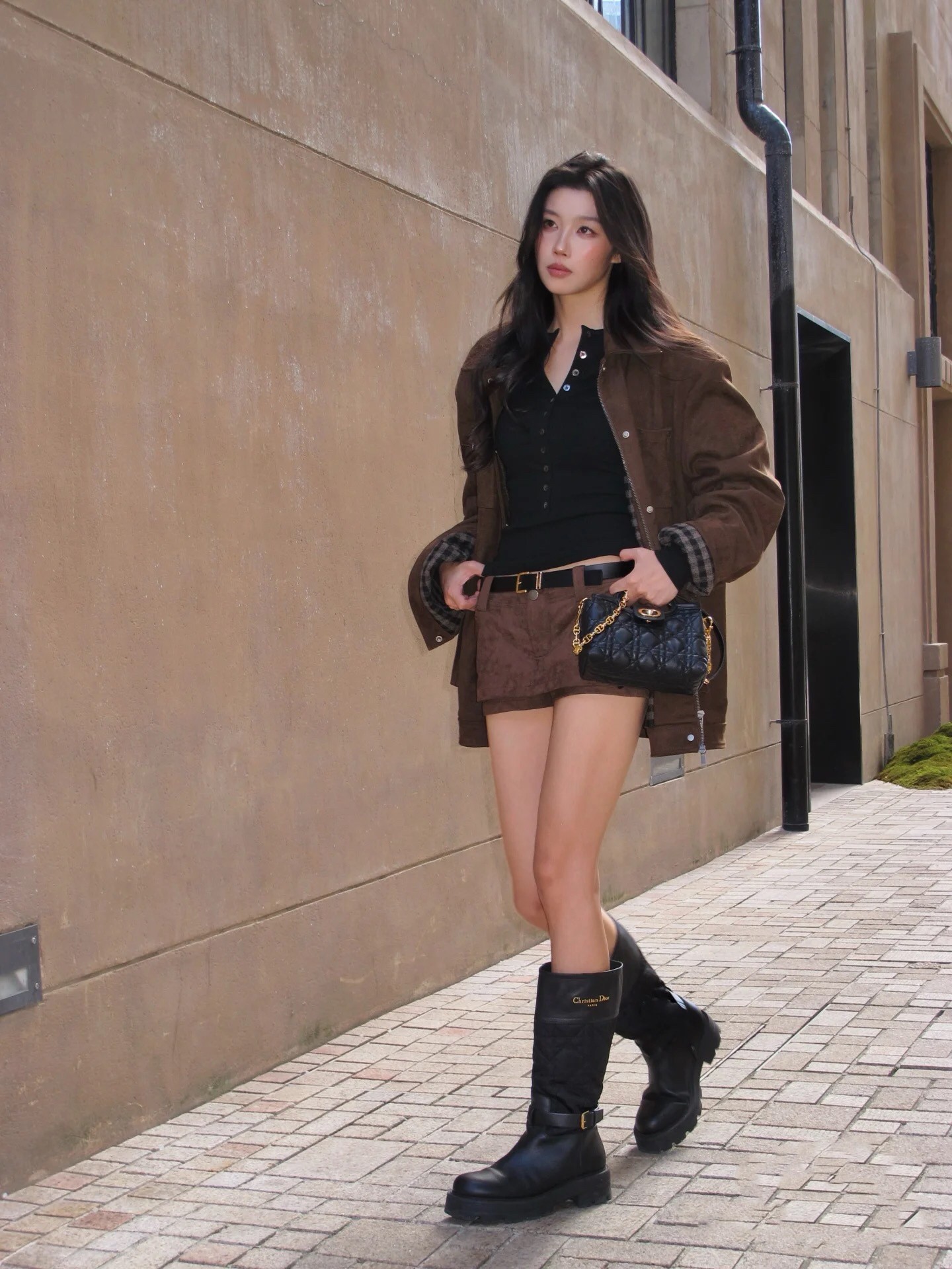 NO:562183,Upper foot picture, boots, boots19860909上脚图,靴子,boots,Women's Shoes