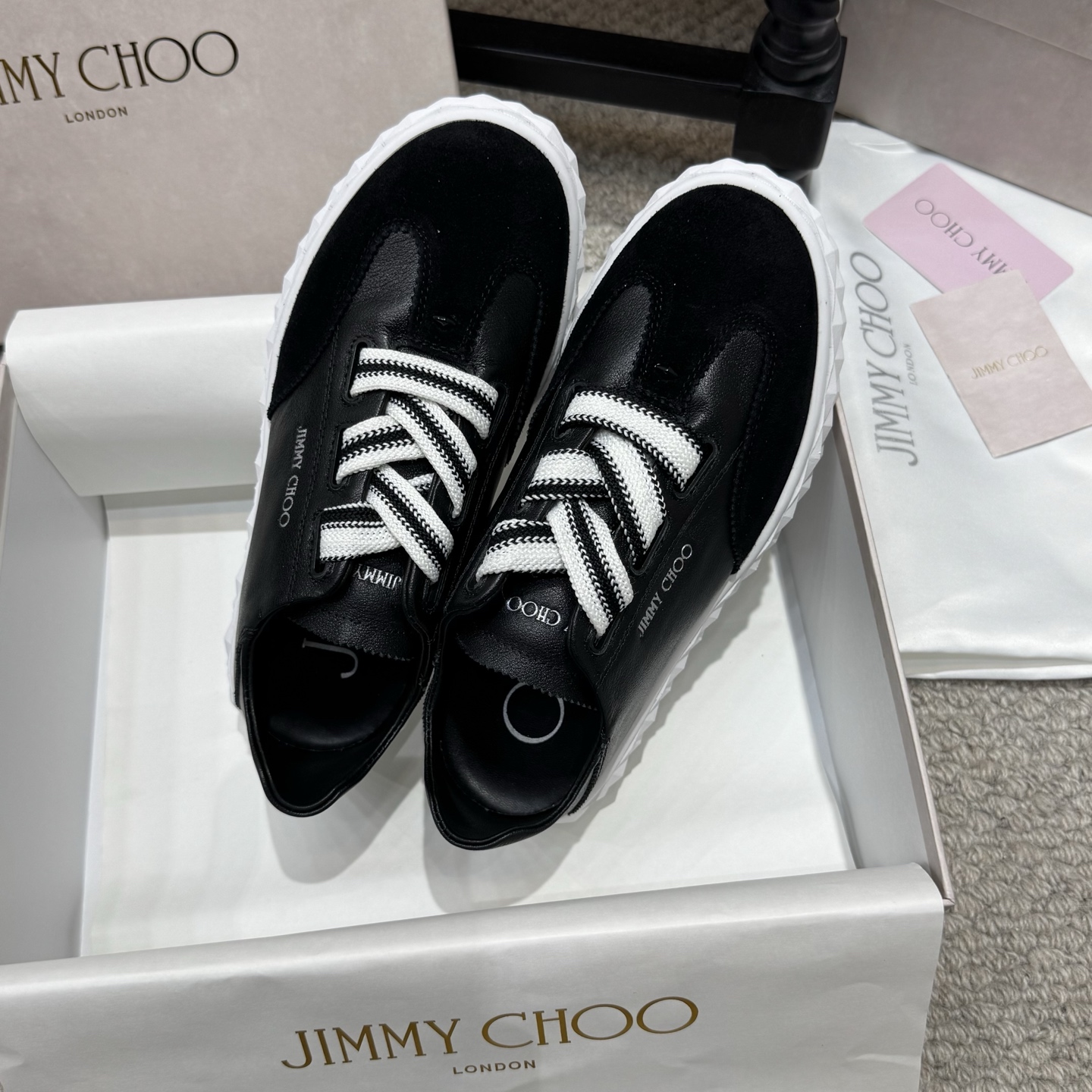 지미추 화이트 캐주얼 스니커즈 41737 이미지 3