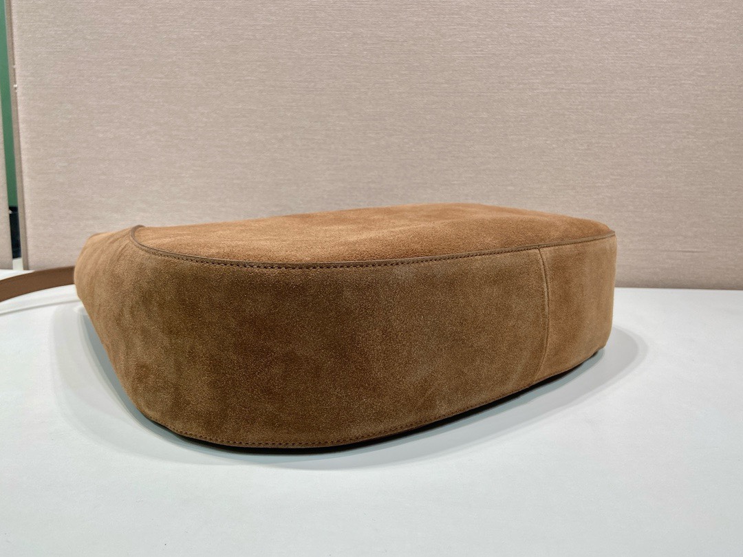 Prada Cleo Large Suede Shoulder Bag, 40x30x9cm, Brown 7 i1744856661 3308 1