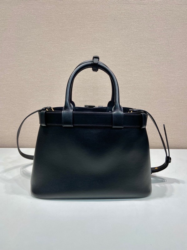 Prada 1BA434 Small Black Leather Handbag,Top Handle Bag with Adjustable Strap 5 i1744872356 9379 0