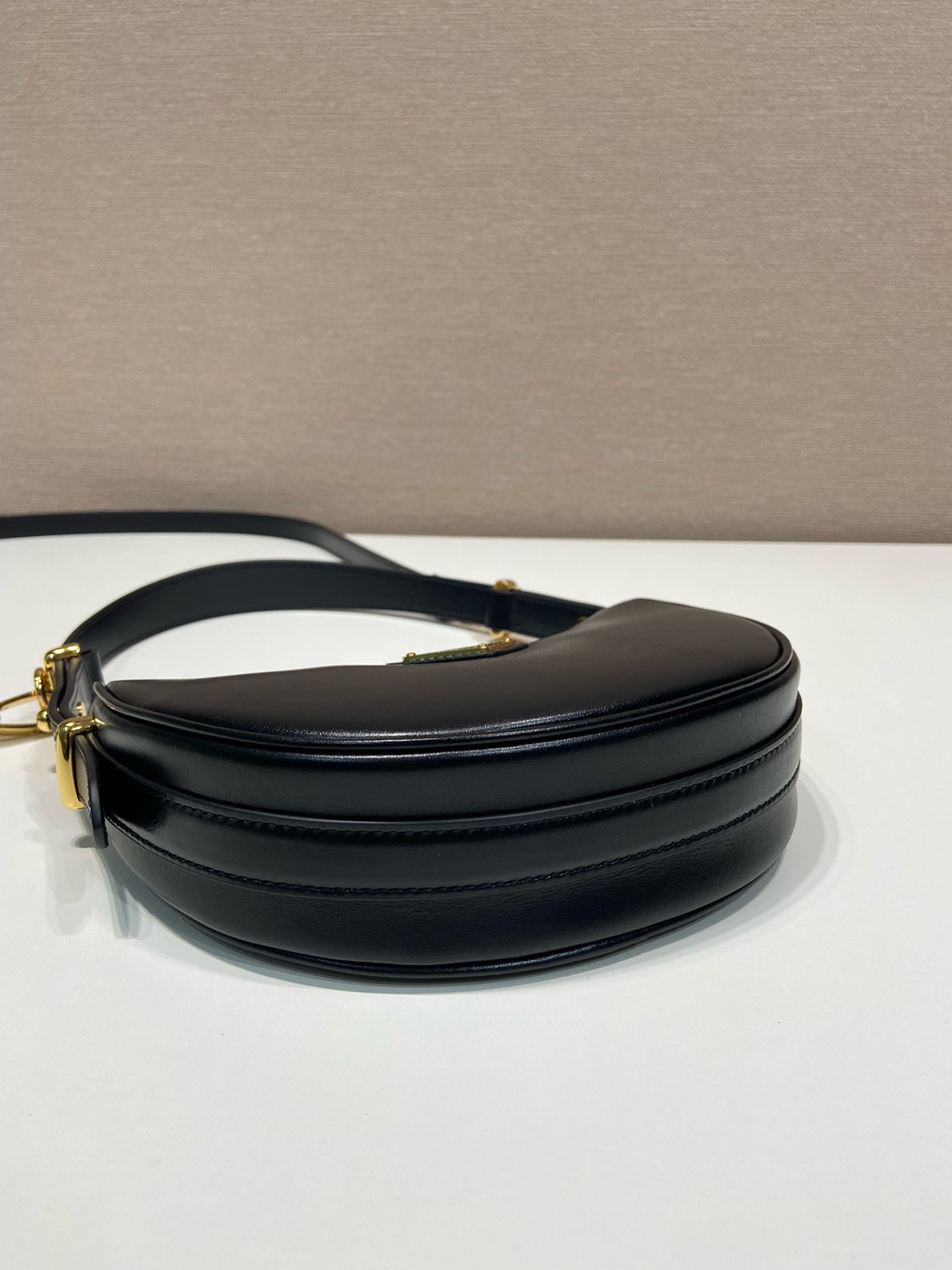 Prada Moon Leather Handbag, 1BC199 Small Hobo Bag with Adjustable Straps 7 i1745648044 760 3