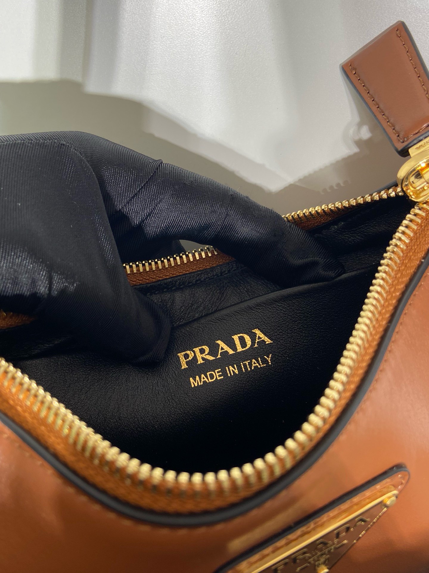 Prada Moon Leather Mini Bag, Stylish Shoulder Bag with Adjustable Straps 10 i1745648096 6217 2