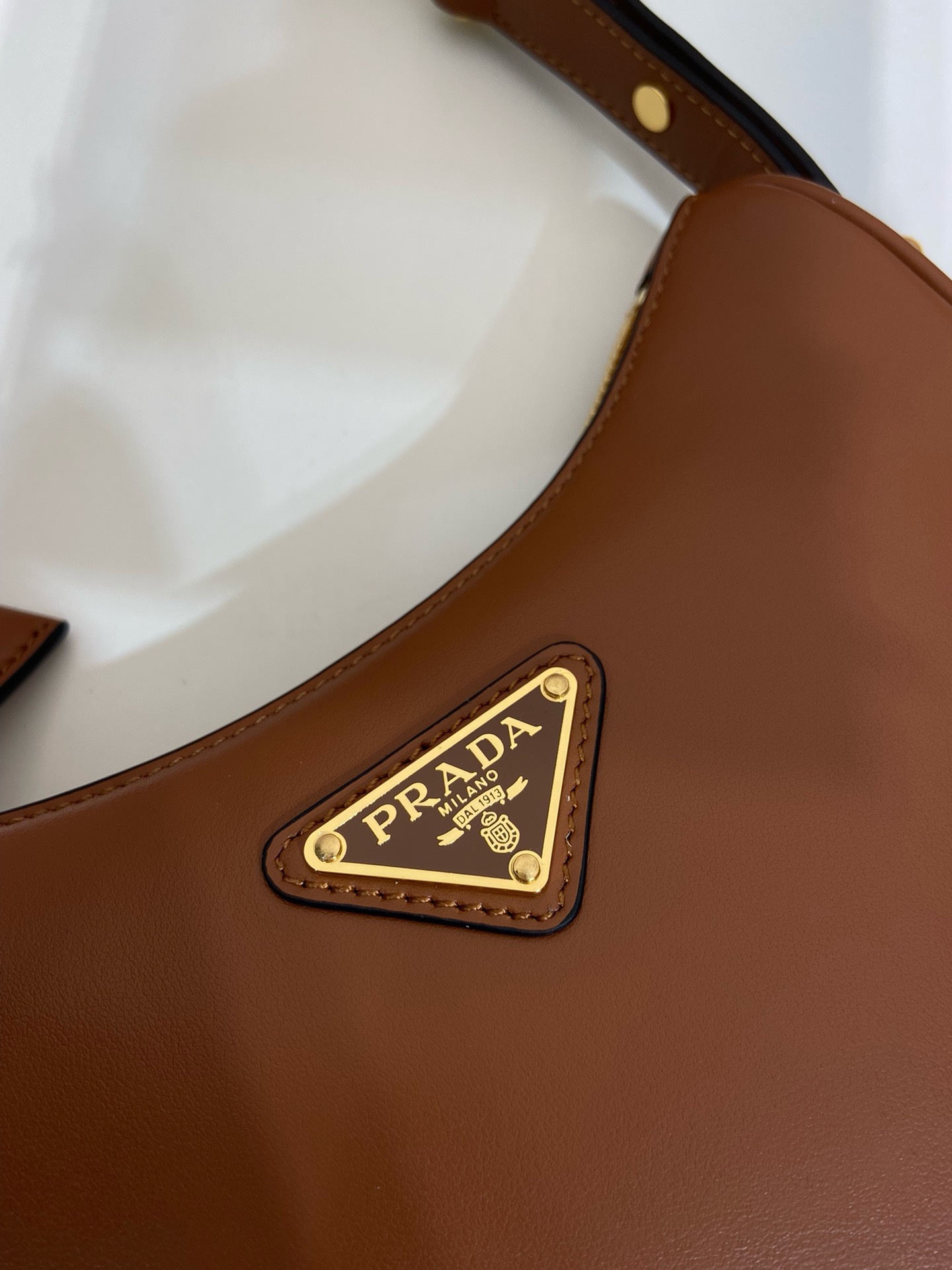Prada Moon Leather Mini Bag, Stylish Shoulder Bag with Adjustable Straps 8 i1745648097 2199 8