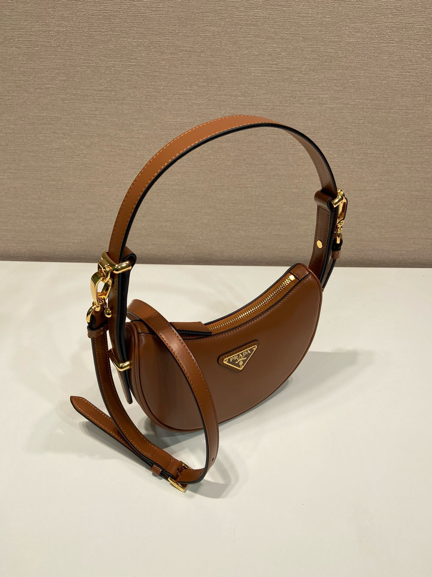 Prada Moon Leather Mini Bag, Stylish Shoulder Bag with Adjustable Straps 4 i1745648097 5793 5
