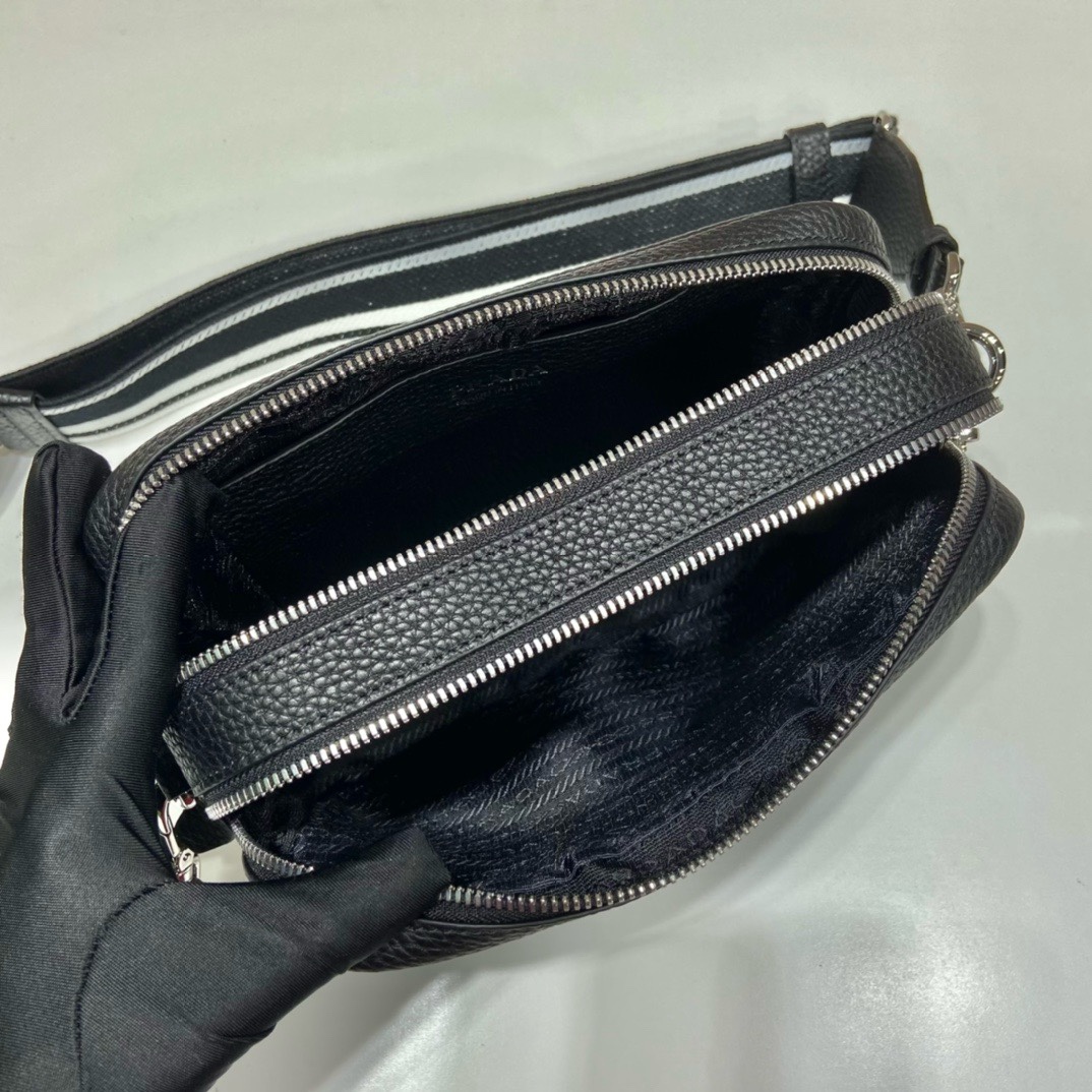 Prada 1BD082 Leather Crossbody Bag with Dual Interchangeable Straps 8 i1745648147 7138 0