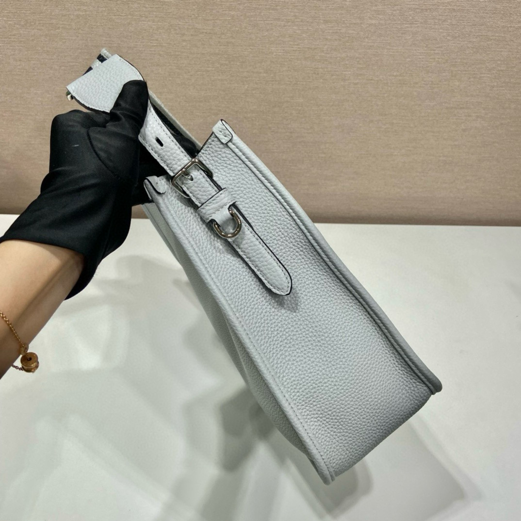 Prada 1BC073 Leather Mini Shoulder Bag with Logo Strap - Modern Style 6 i1746601099625 9396 0 5