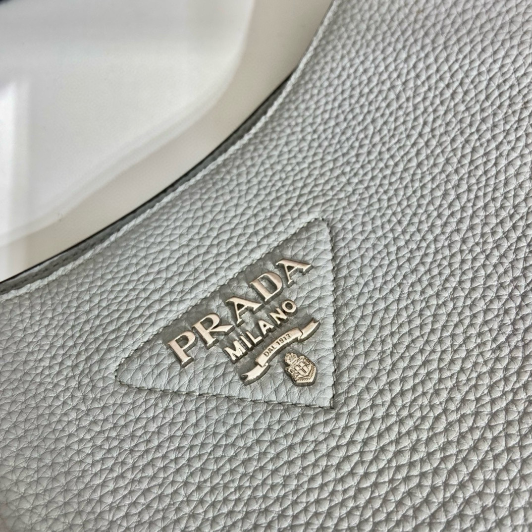 Prada 1BC073 Leather Mini Shoulder Bag with Logo Strap - Modern Style 4 i1746601101026 5758 0 3