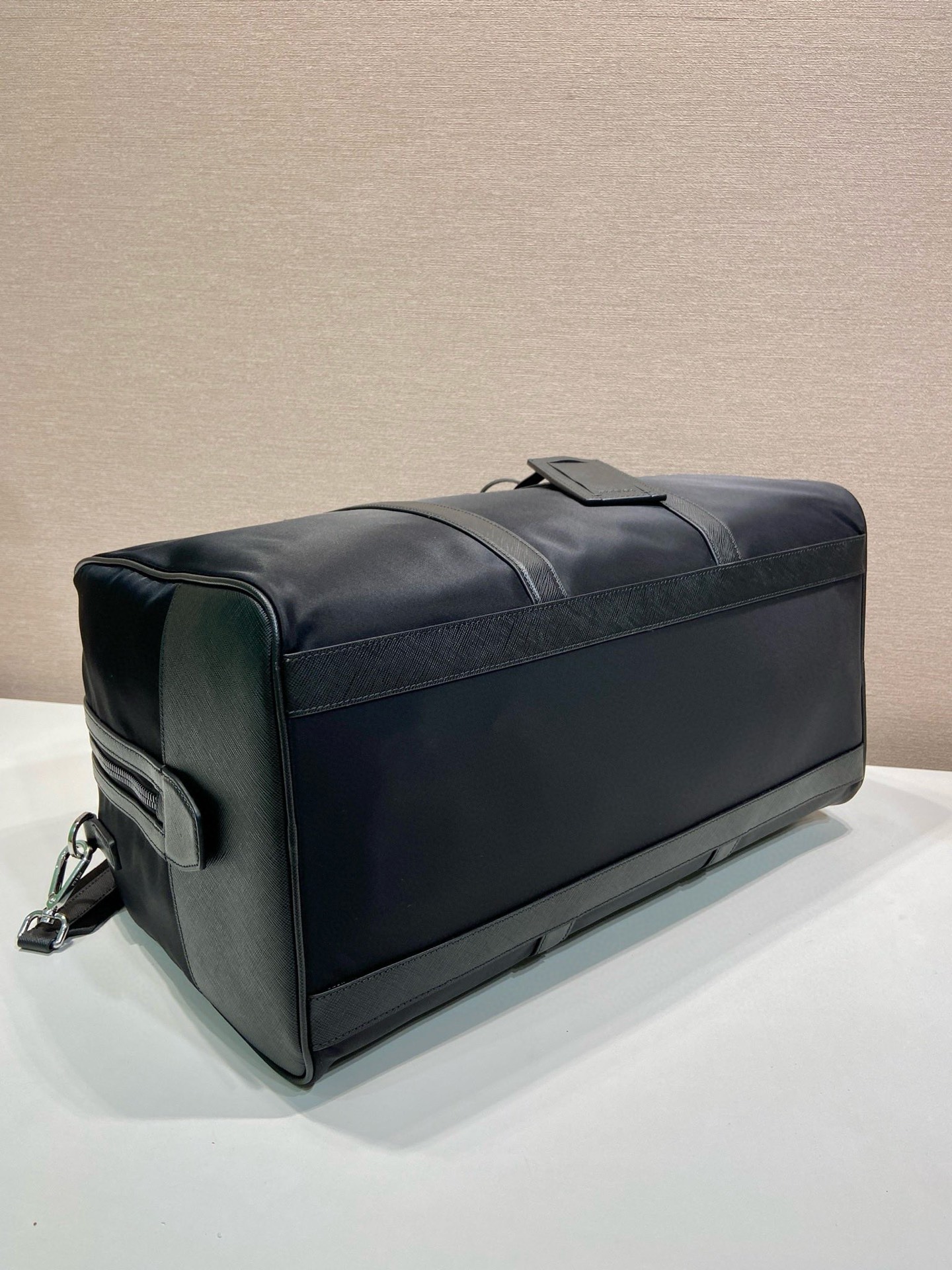 Prada Re-Nylon Duffle Bag with Saffiano Leather Trim - Travel in Style 6 i1751508672584 4559 0 4