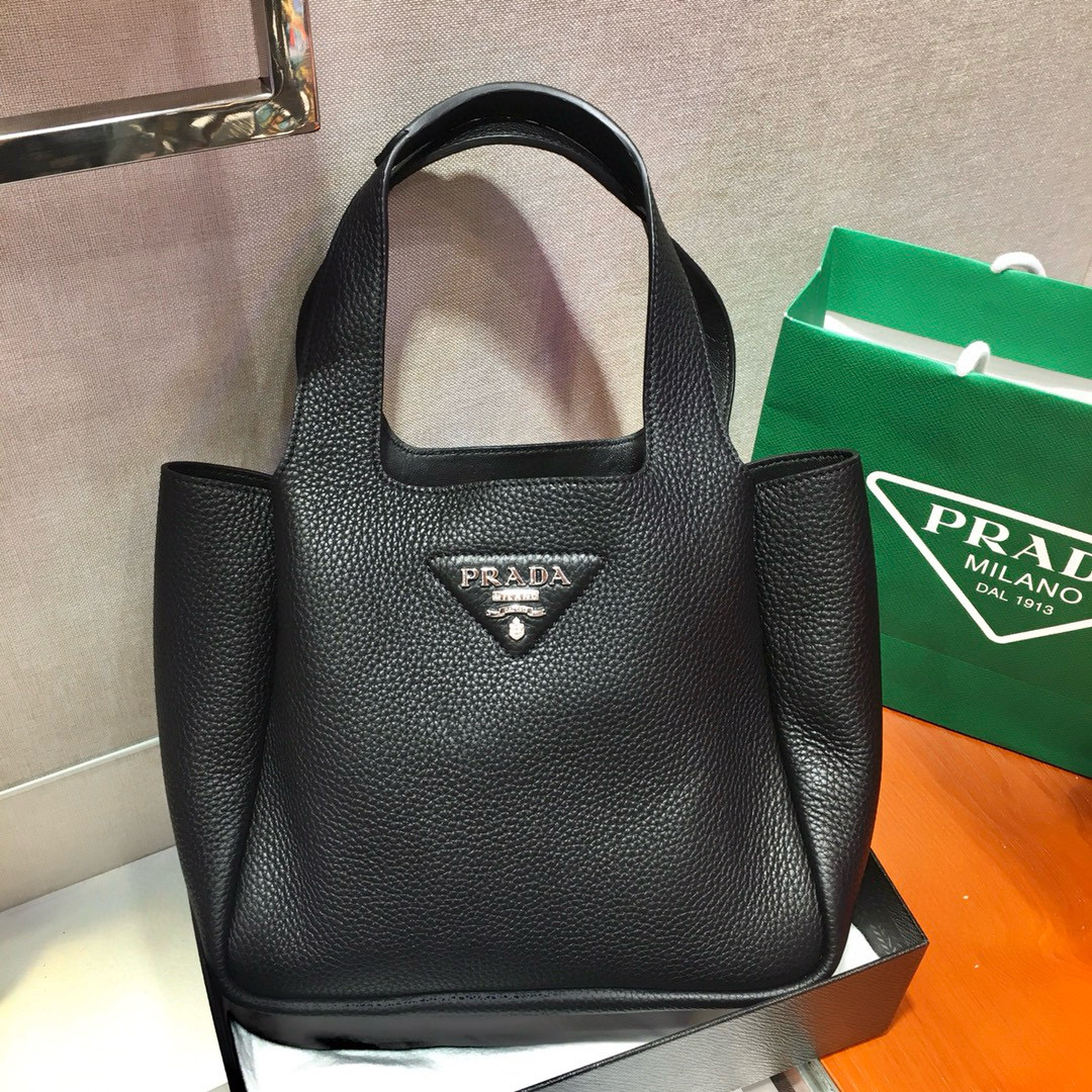 Prada 1BG335 Black Leather Bucket Bag - Tote Bag, Shoulder Bag 4 i1752663260583 1451 0 2