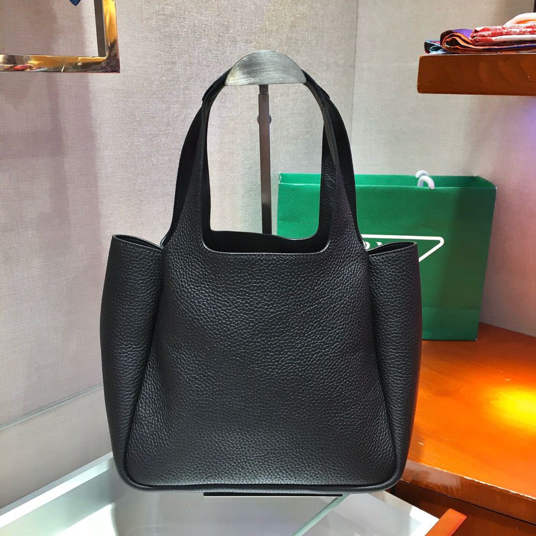 Prada 1BG335 Black Leather Bucket Bag - Tote Bag, Shoulder Bag 5 i1752663260583 2904 0 3