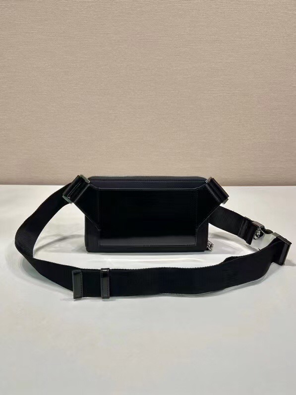 Prada Nylon and Leather Belt Bag, Designer Fashion Crossbody Bag for Women 5 i1753434599667 8258 0 3