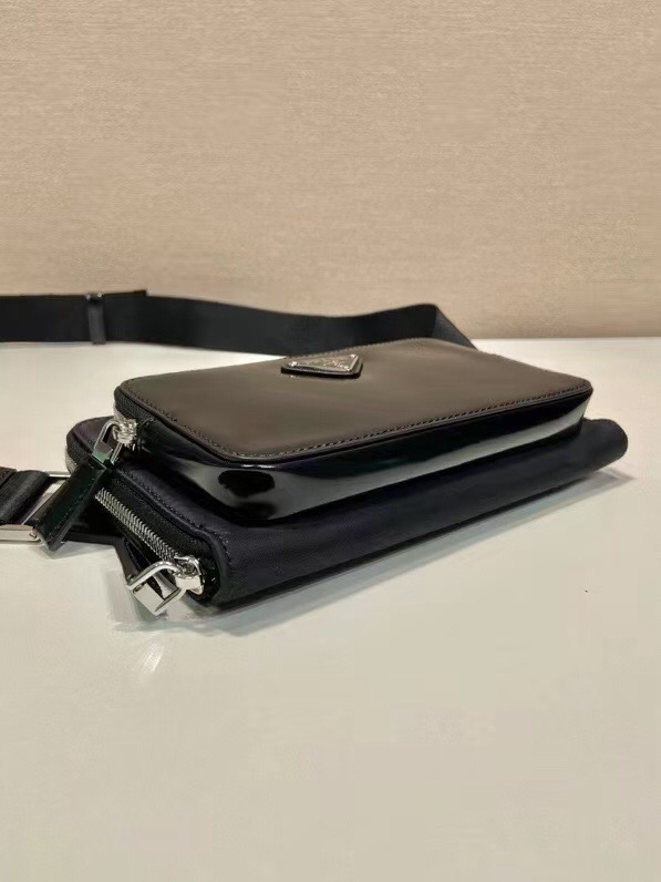 Prada Nylon and Leather Belt Bag, Designer Fashion Crossbody Bag for Women 10 i1753434609459 5523 0 8