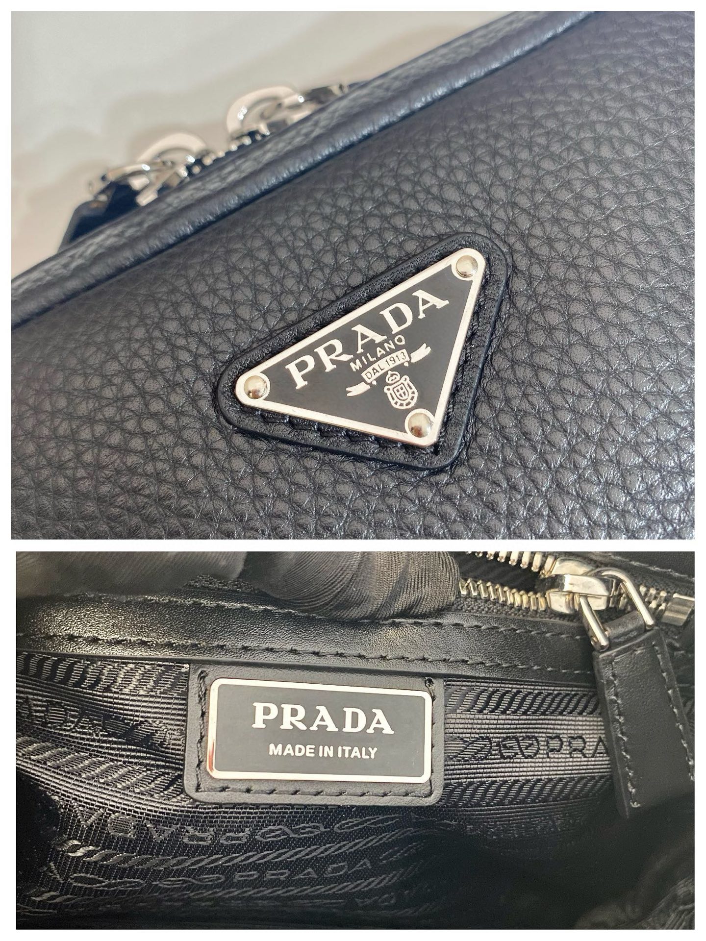 Prada Leather Shoulder Bag, Small Crossbody Bag, Adjustable Strap 9 i1754025135827 8468 0 8