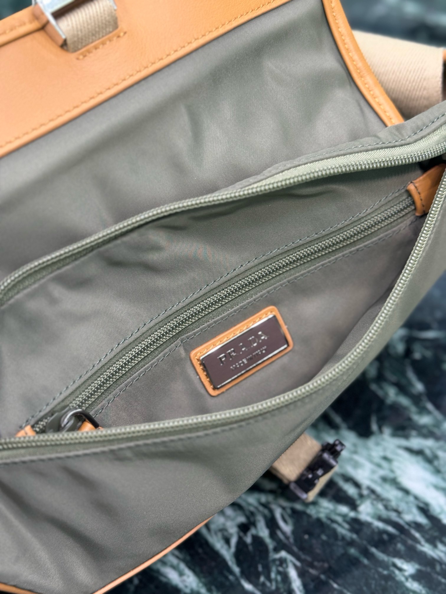 Prada Nylon Messenger Bag, Men's Chest Bag, Crossbody, Lightweight and Practical 9 i1754026127945 1482 0 7