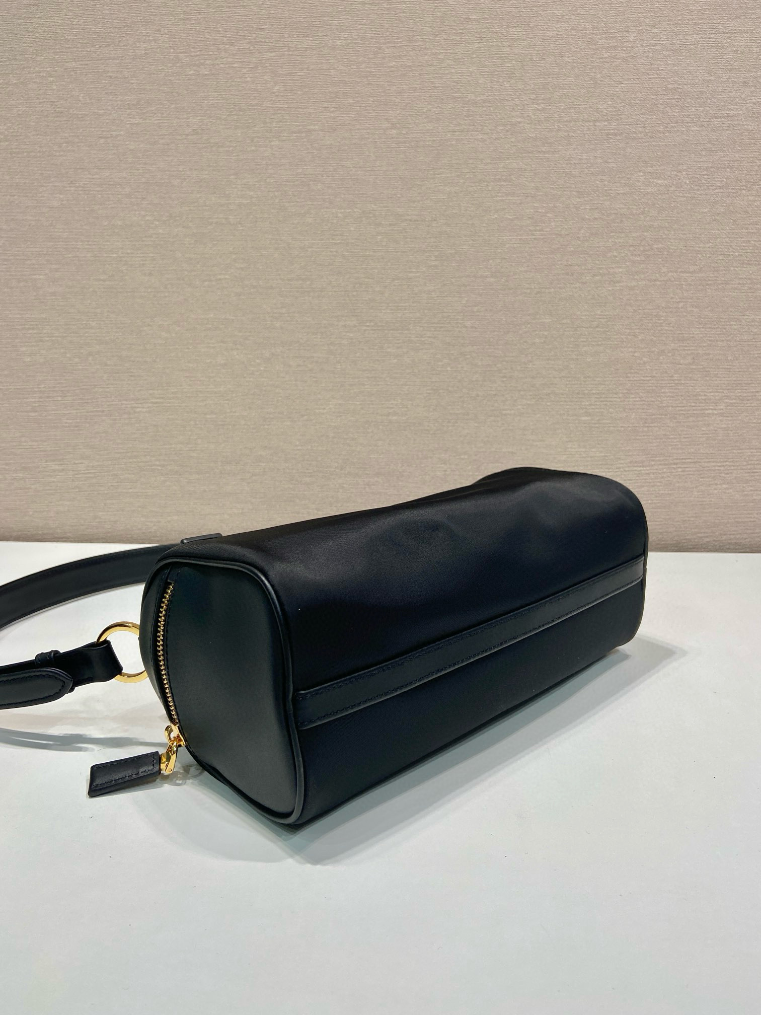 Prada Tessuto Locker Shoulder Bag - Black Nylon, Adjustable Leather Strap 7 i1754026716935 7407 0 6
