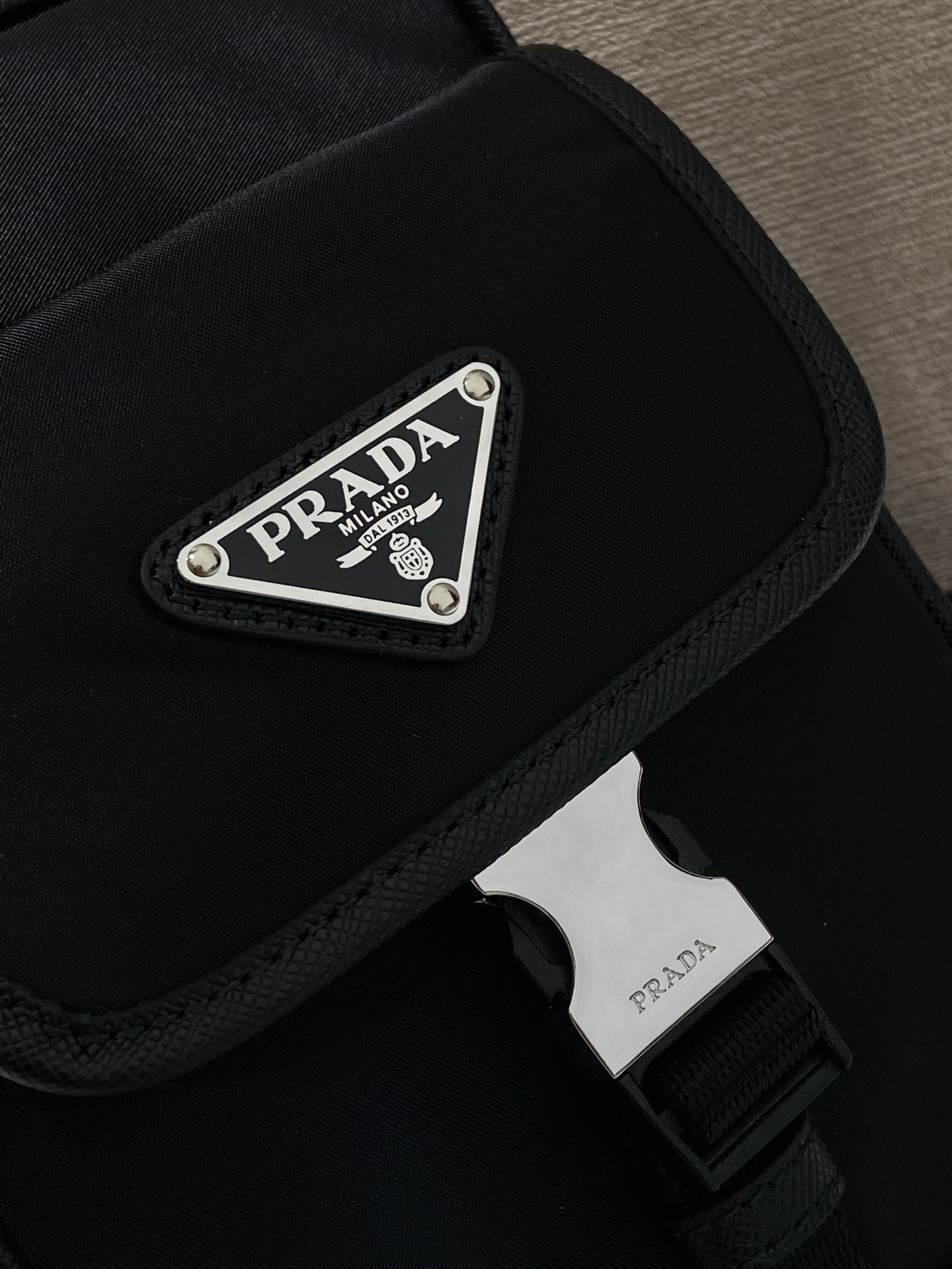 Prada Re-Nylon and Saffiano Leather Smart Phone Bag - Black 8 i1754124451608 6826 0 6