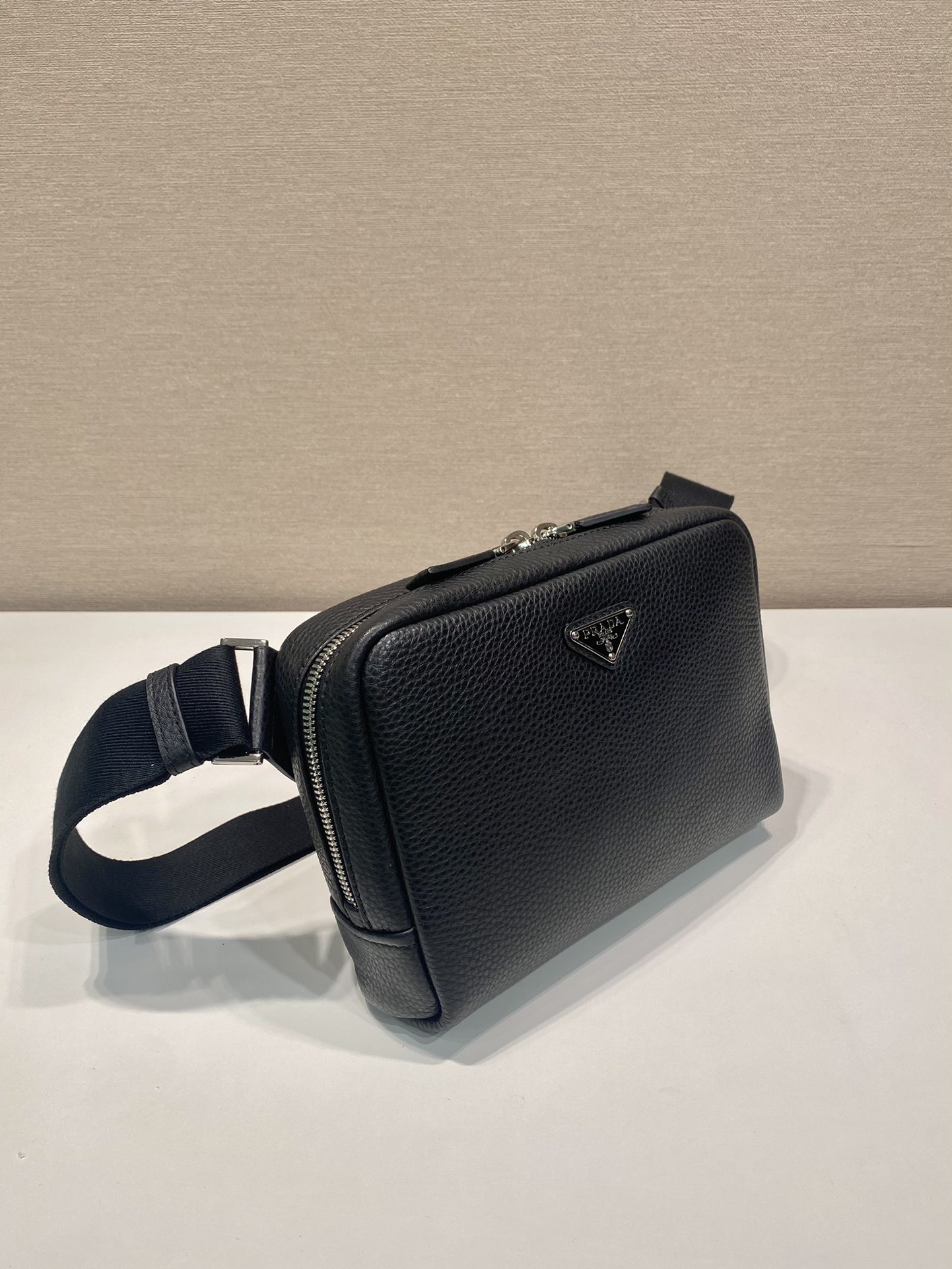 Prada Leather Crossbody Bag - Adjustable Strap, Timeless Design & Spacious 3 i1754554715784 8746 0 1