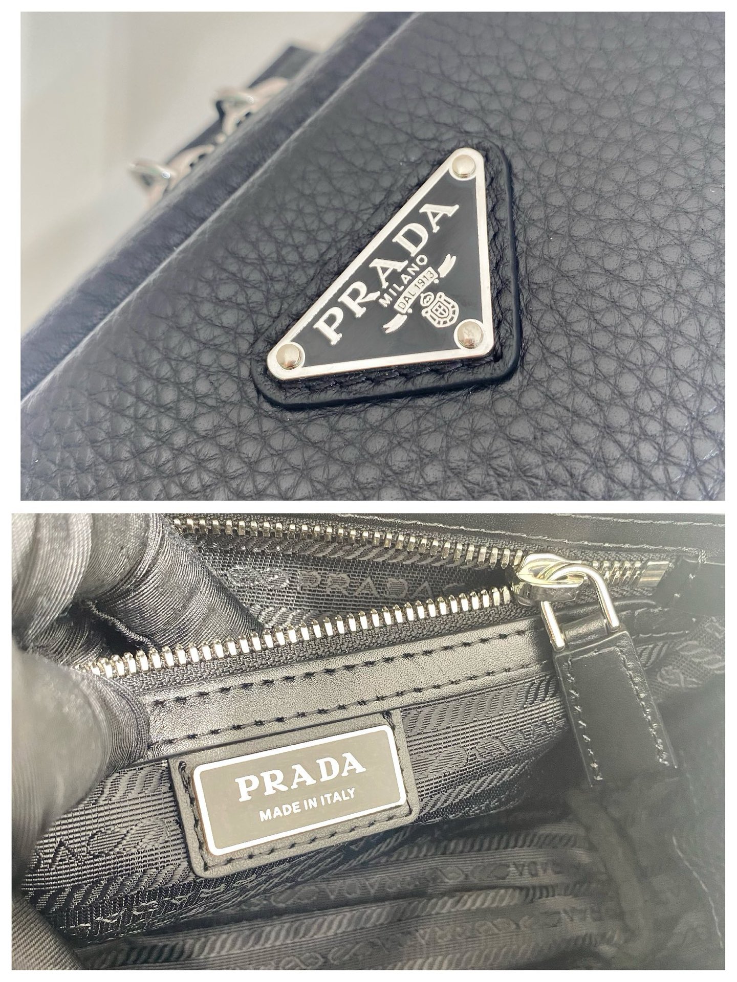Prada Leather Crossbody Bag - Adjustable Strap, Timeless Design & Spacious 10 i1754554715911 2467 0 8