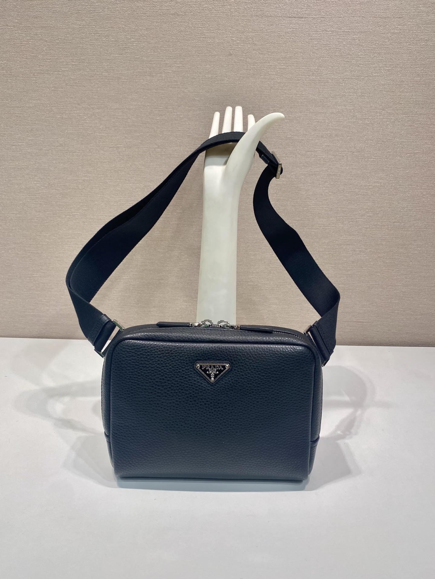 Prada Leather Crossbody Bag - Adjustable Strap, Timeless Design & Spacious 2 i1754554719066 928 0 0