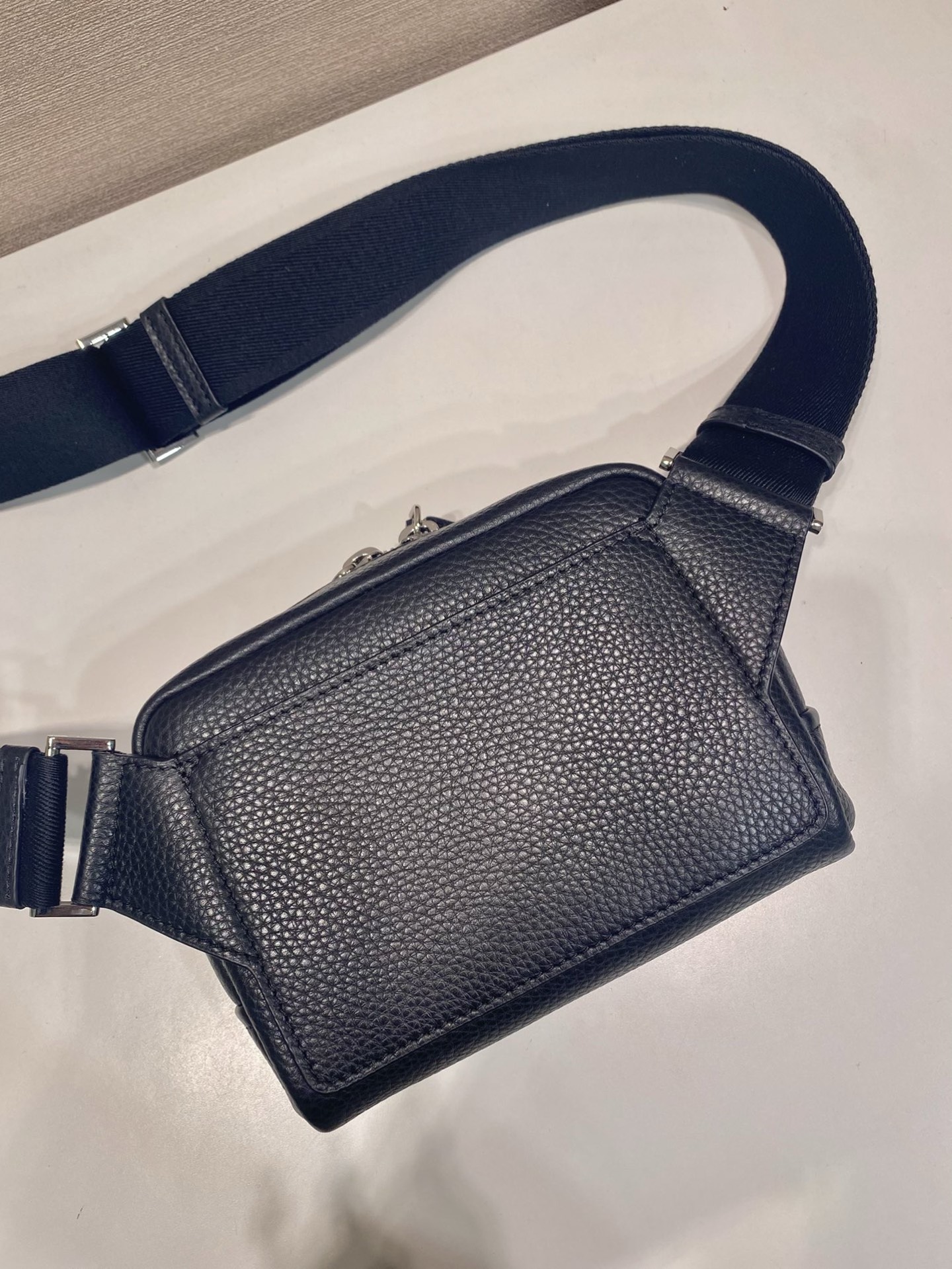 Prada Leather Messenger Bag - Sleek Design, Adjustable Strap, Spacious Interior 4 i1754554785151 5513 0 3