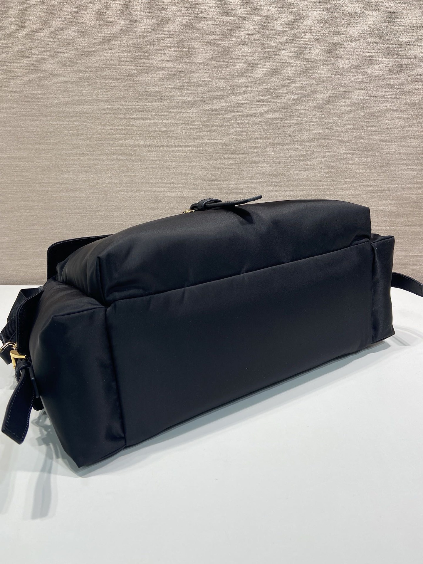 Prada Large Messenger Bag in Black Recycled Nylon with Leather Details 7 i1754567931582 9579 0 5