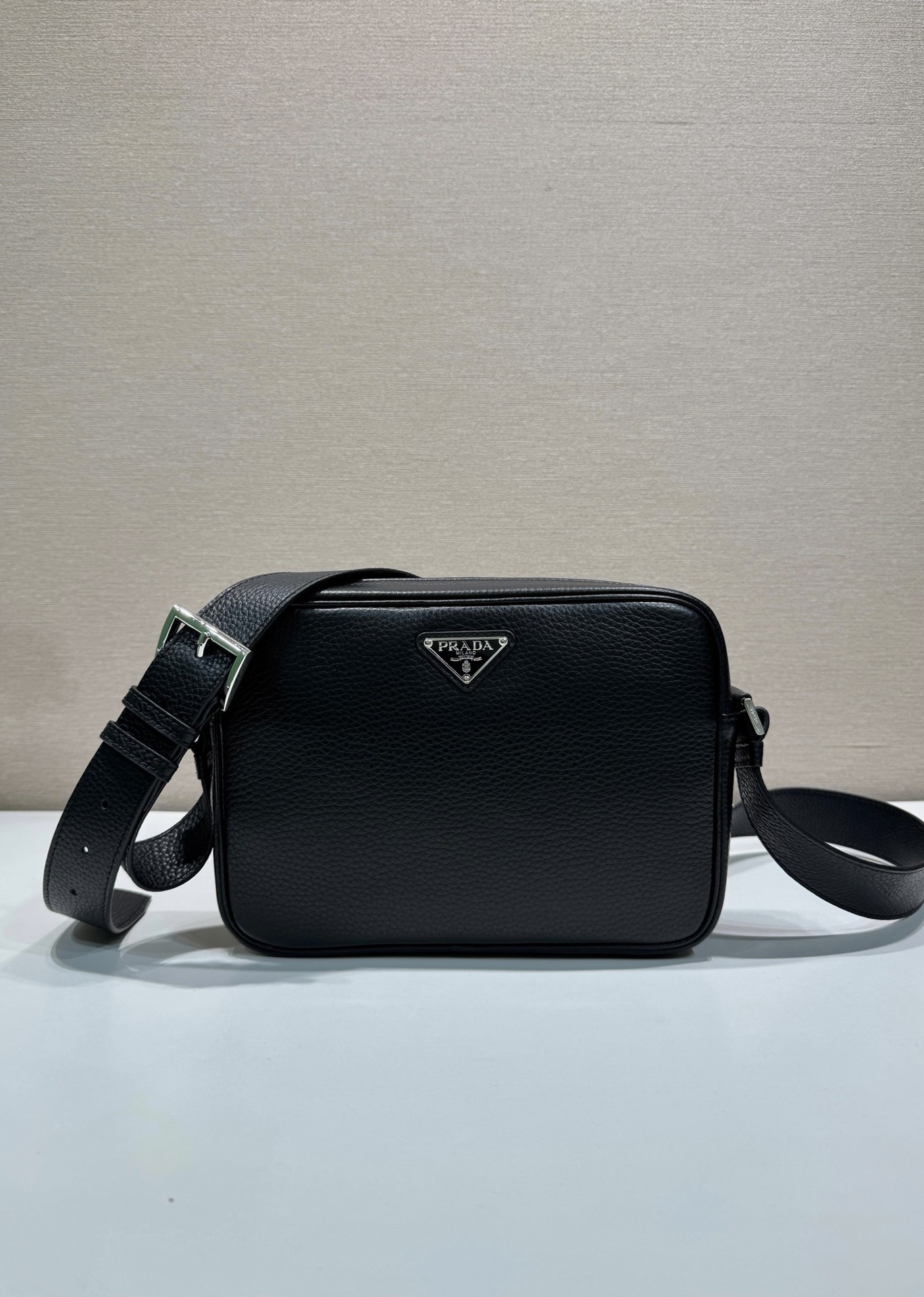 Prada Leather Messenger Bag - Compact, Stylish & Versatile Shoulder Bag 1 i1754640005507 312 0 0