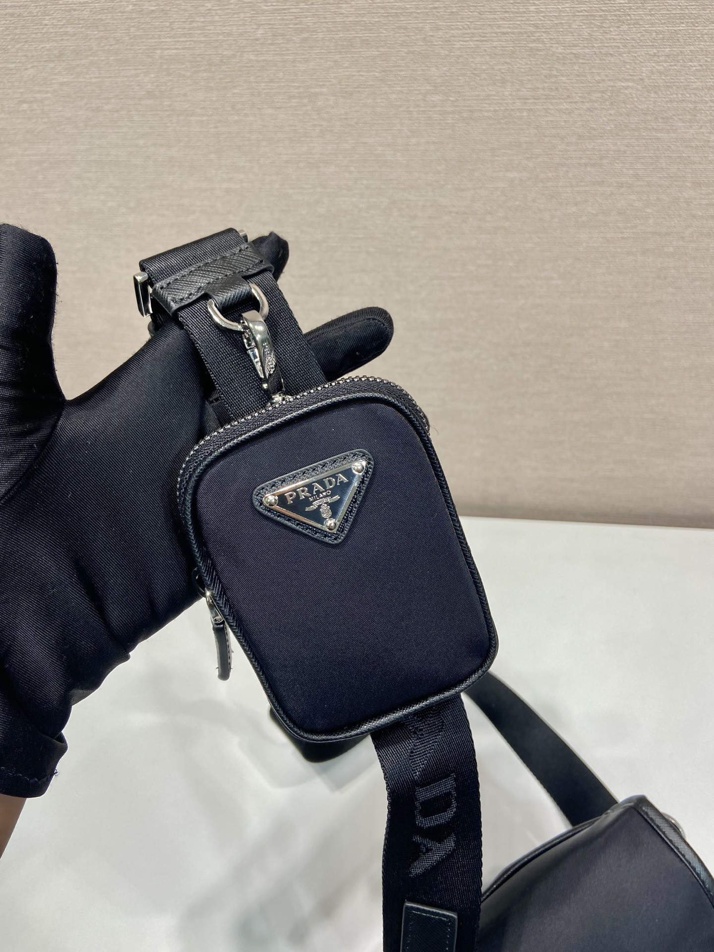 Prada Re-Nylon and Saffiano Leather Messenger Bag with Removable Pouch 6 i1754902125683 1657 0 4