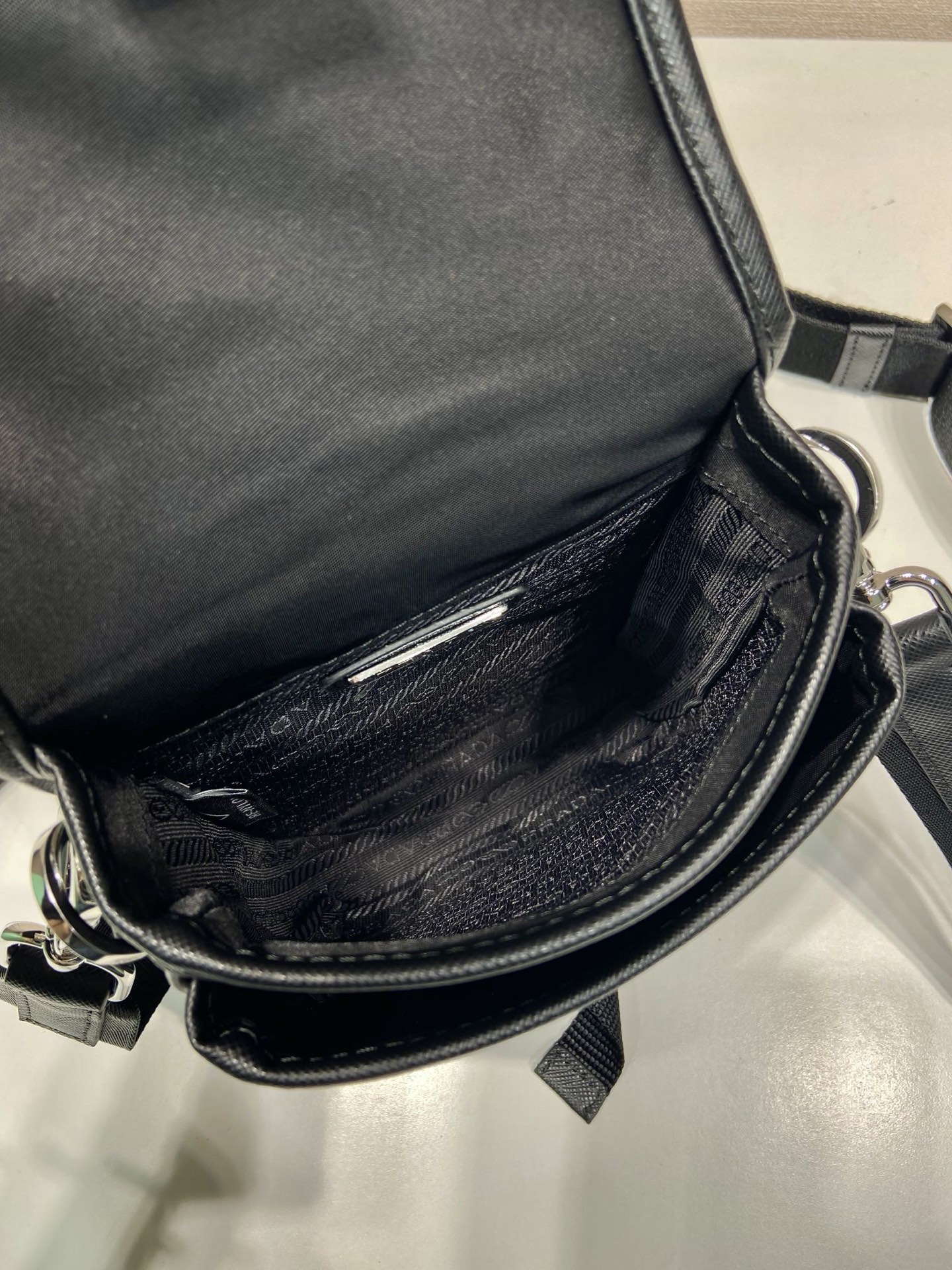 Prada Re-Nylon and Saffiano Leather Messenger Bag with Removable Pouch 9 i1754902125759 3695 0 7
