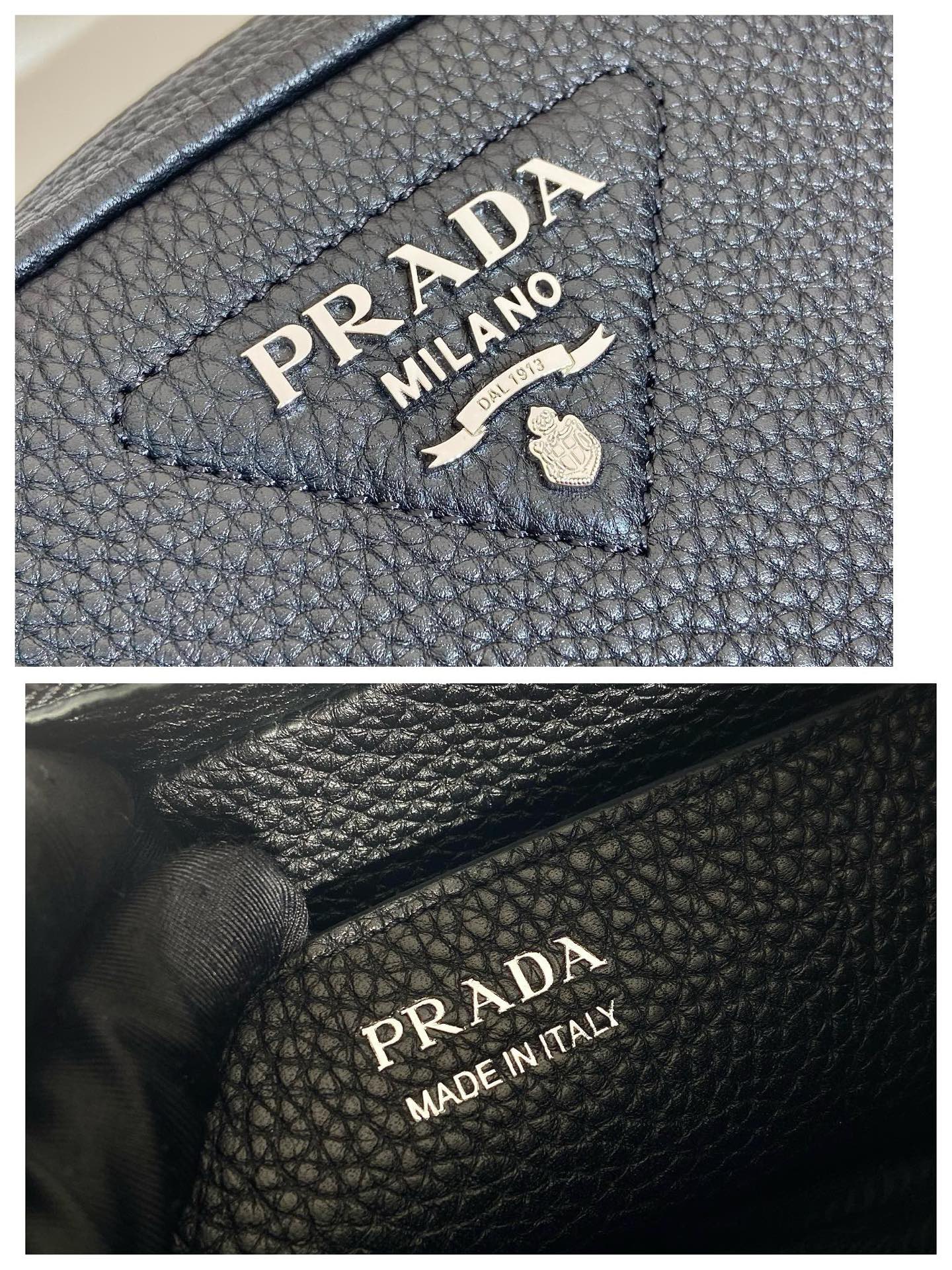 Prada 1BH192 Leather Crossbody Bag with Double Shoulder Straps 10 i1755356913187 5201 0 8
