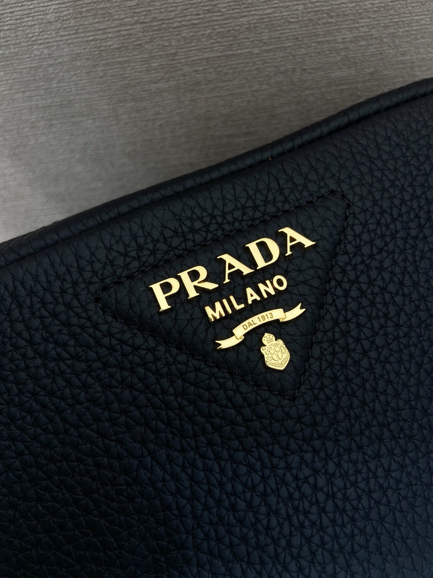 Prada Leather Crossbody Bag with Adjustable Straps, 8.6 x 5.5 x 3.1 Inches 9 i1756371794902 9698 0 7