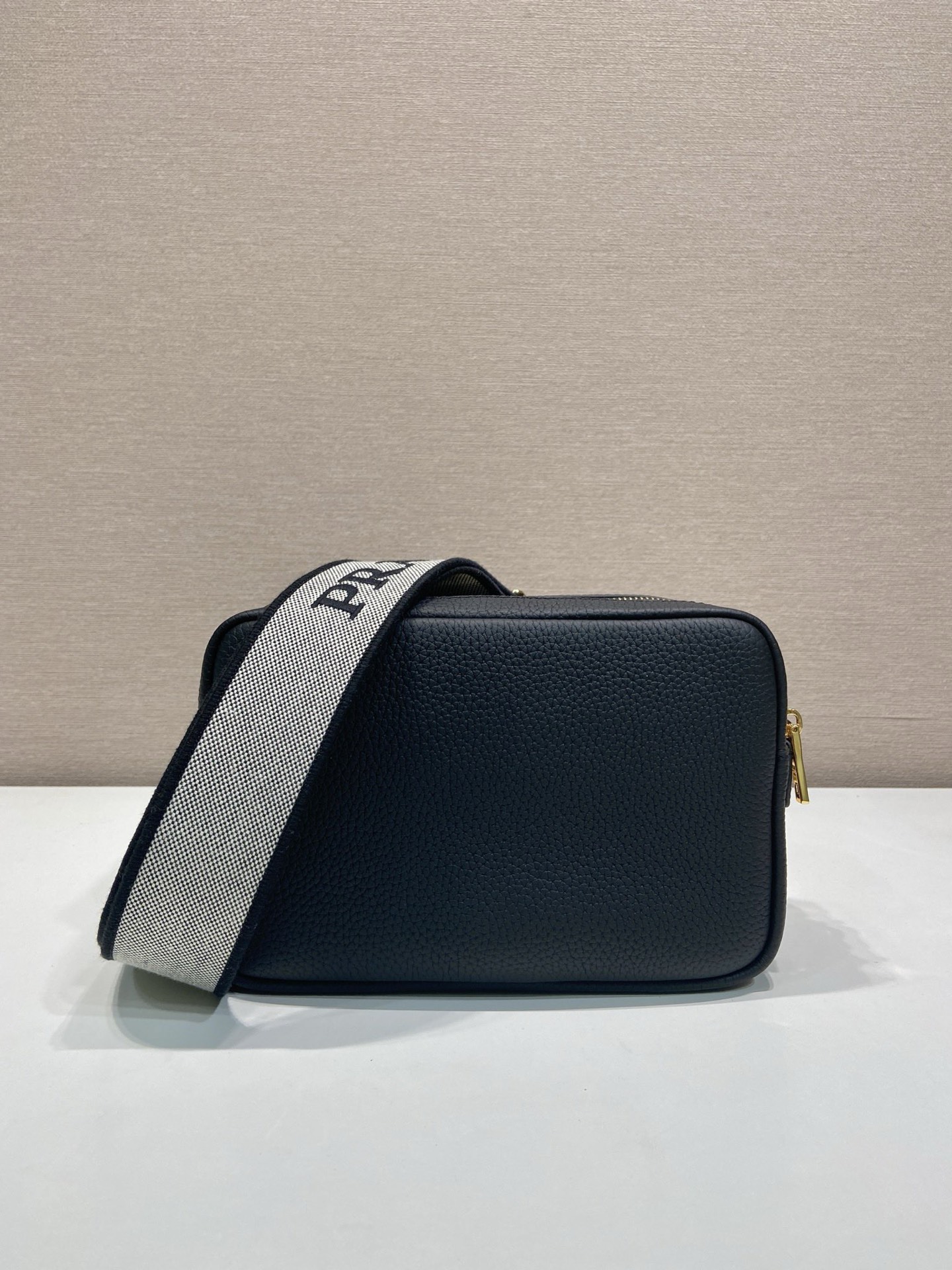 Prada Leather Crossbody Bag with Adjustable Straps, 8.6 x 5.5 x 3.1 Inches 5 i1756371795020 8314 0 3