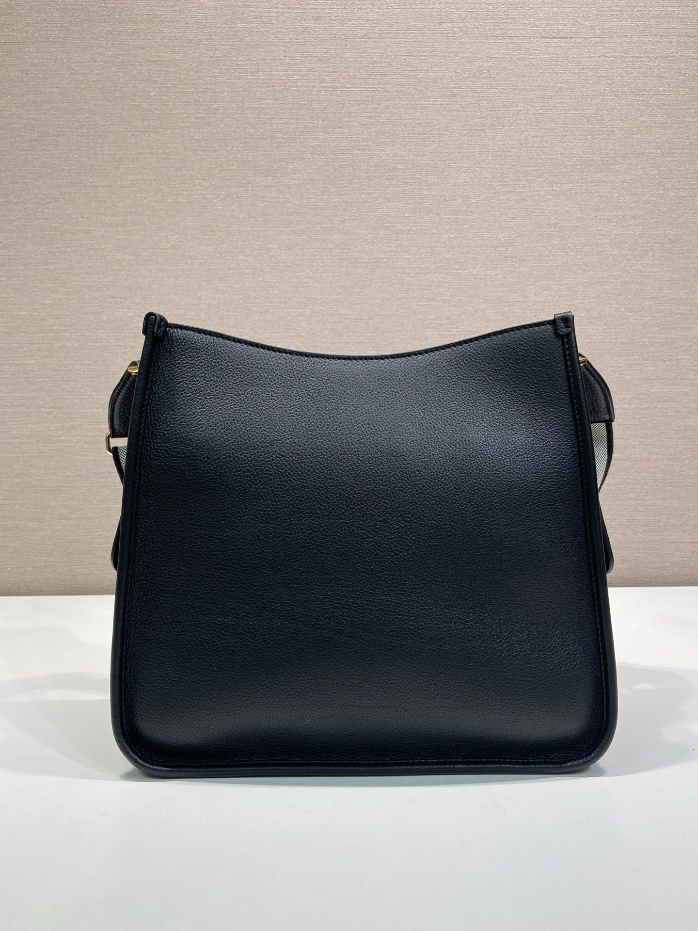 Prada Leather Shoulder Bag with Logo Strap - Modern Elegance, Stylish 4 i1756372522362 1332 0 2