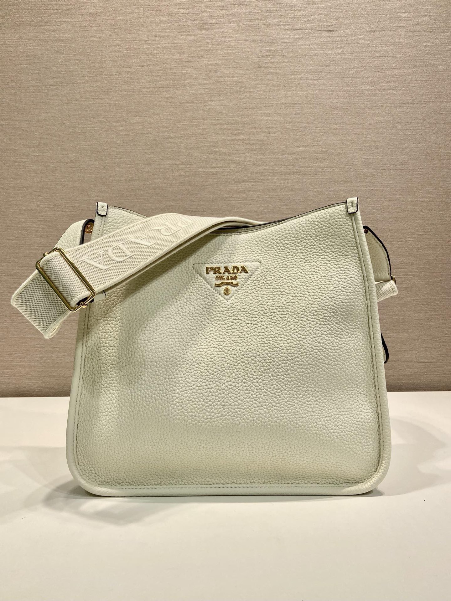 Prada Leather Mini Shoulder Bag with Logo Strap - Modern Fashion Crossbody 2 i1756372544939 3932 0 0