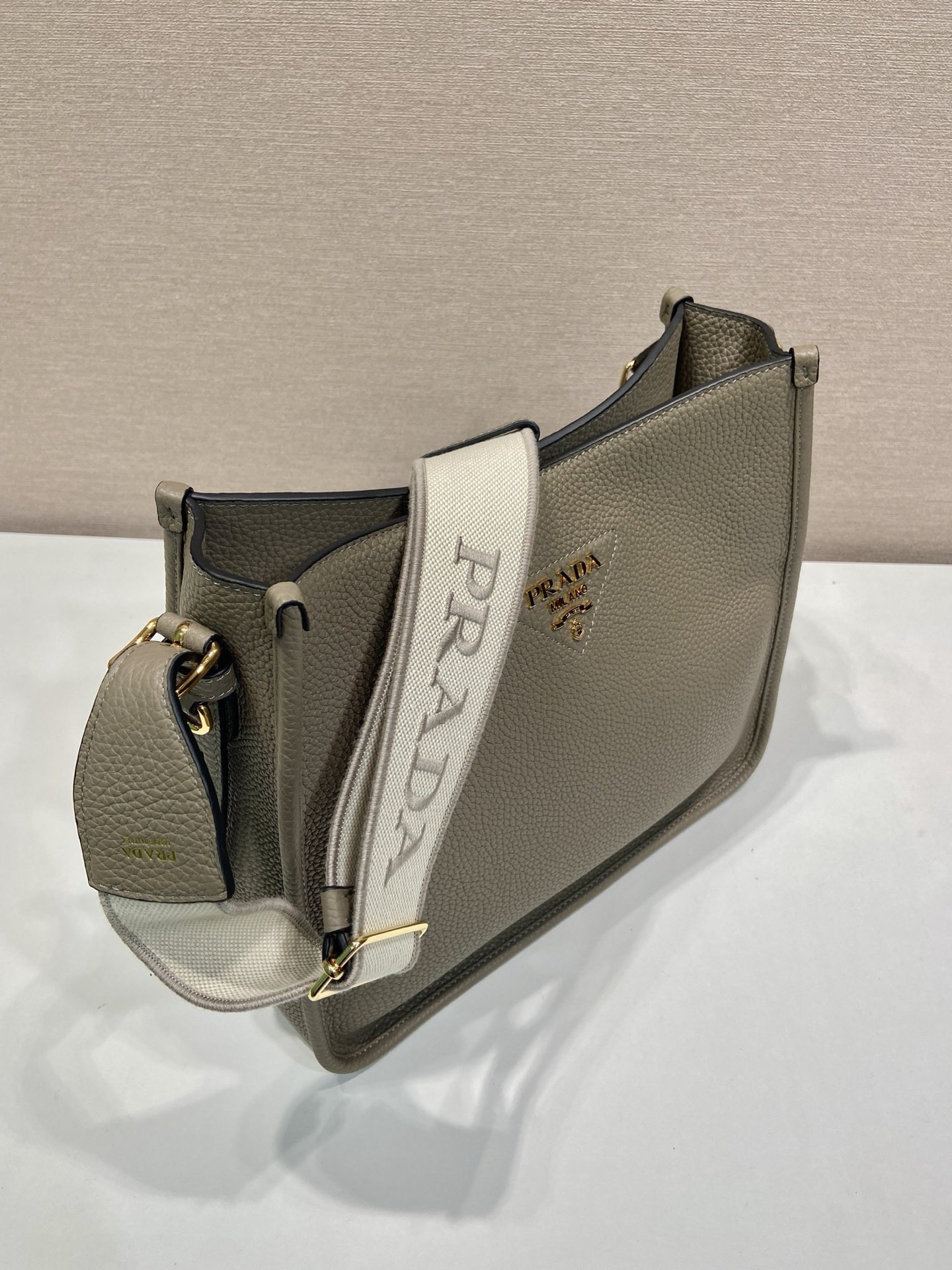 Prada Leather Mini Shoulder Bag with Logo Strap - Modern & Stylish 3 i1756372558916 4383 0 1