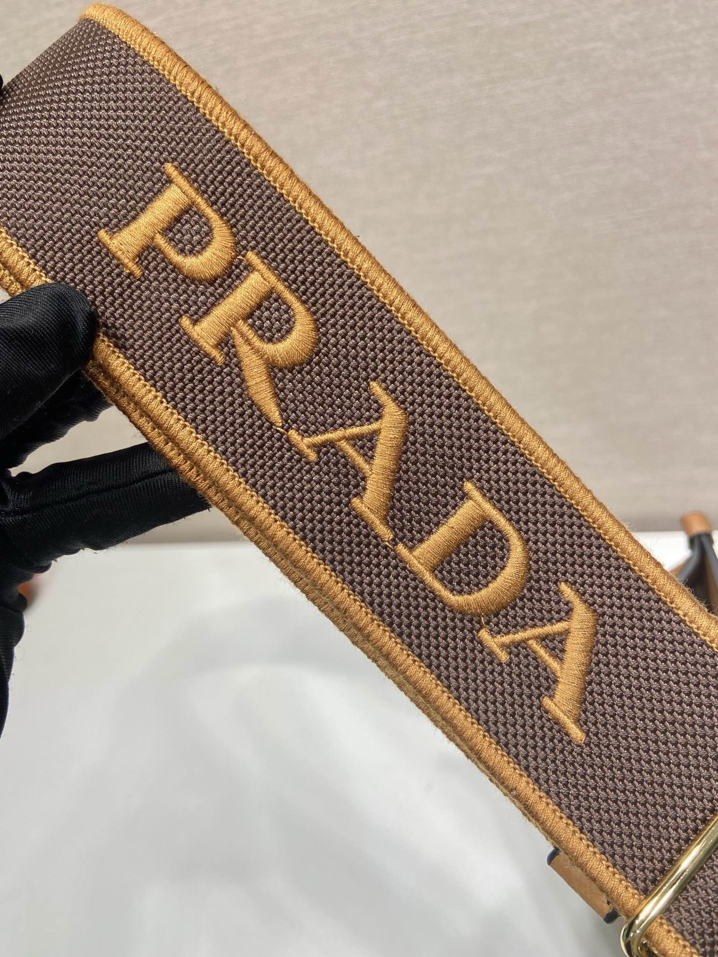 Prada Leather Mini Shoulder Bag with Logo Strap - Modern & Stylish 7 i1756372571941 8524 0 5