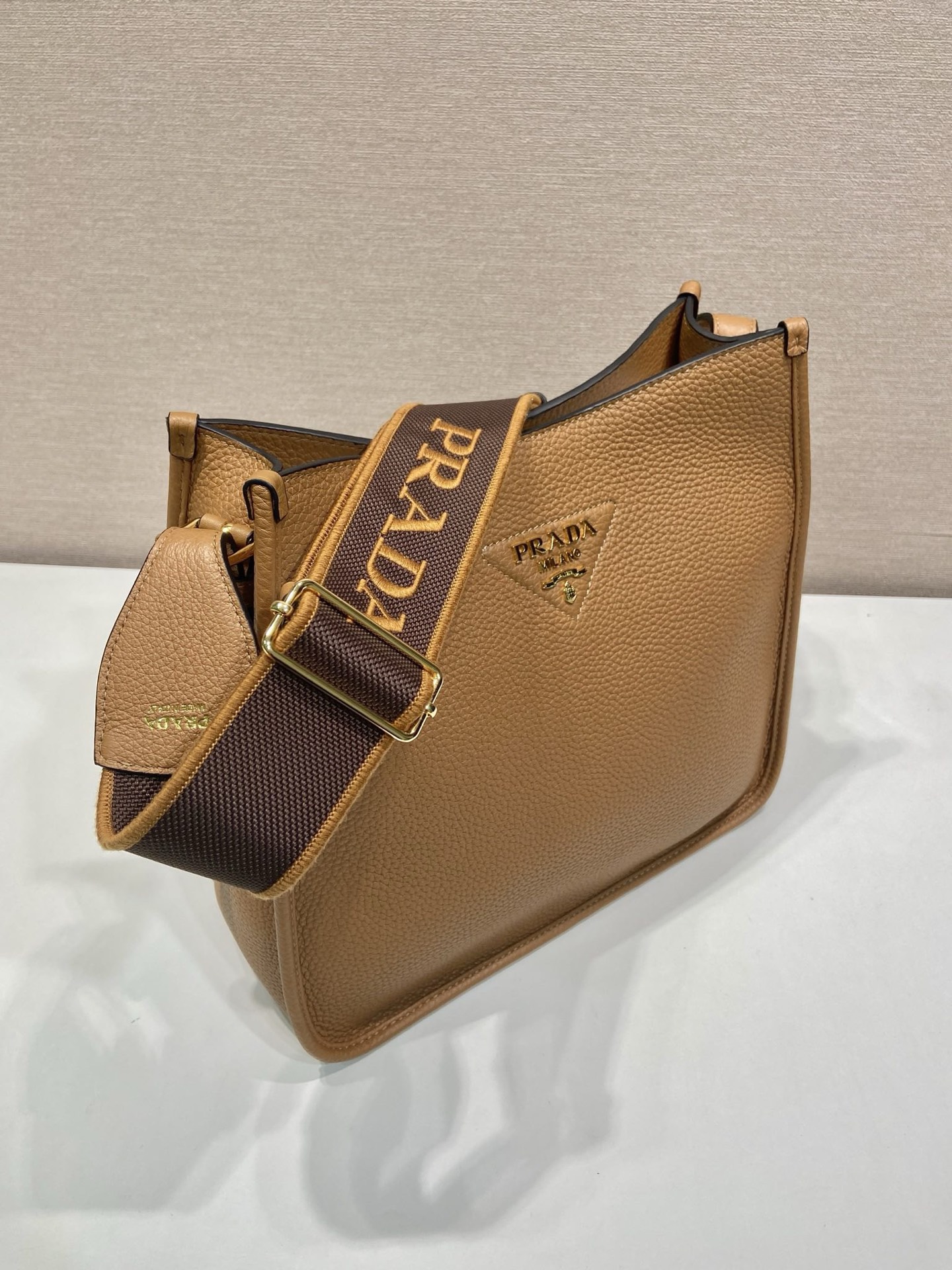 Prada Leather Mini Shoulder Bag with Logo Strap - Modern & Stylish 3 i1756372574154 7324 0 1