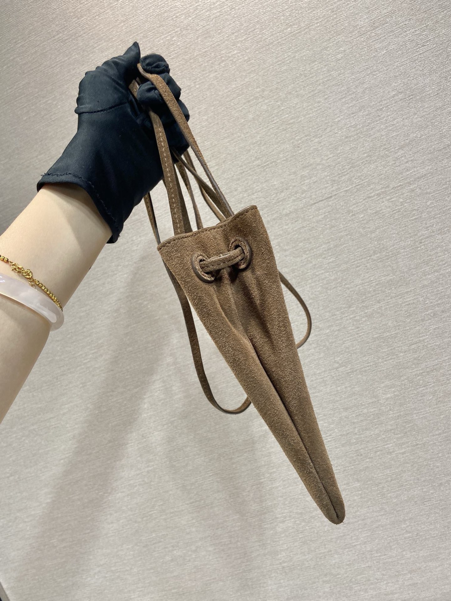 Prada Mini Suede Crossbody Bag 1BH221 - Stylish & Compact Fashion Accessory 5 i1756800229362 4958 0 4
