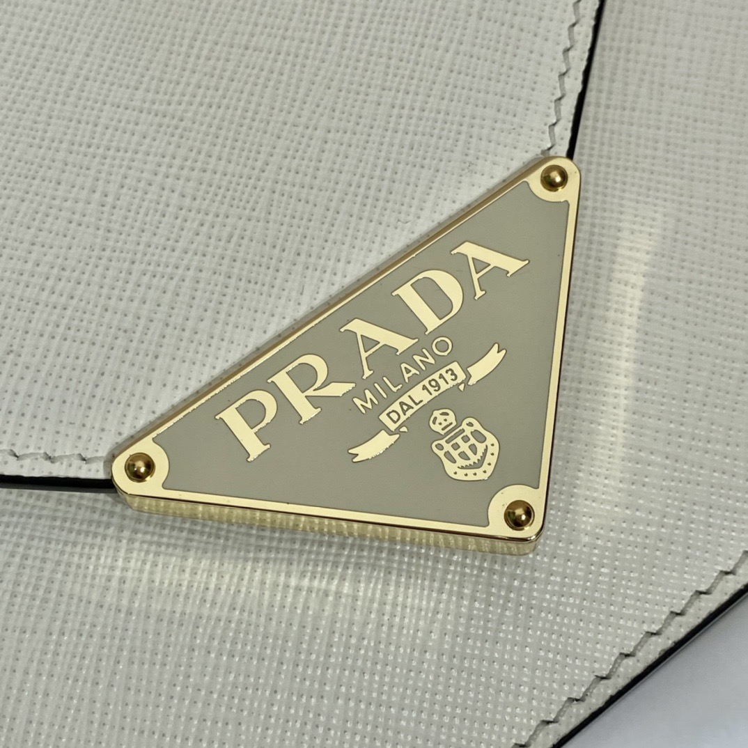 Prada Saffiano Leather Flap Shoulder Bag with Chain Strap - Elegant Design 7 i1757663805042 1760 0 5