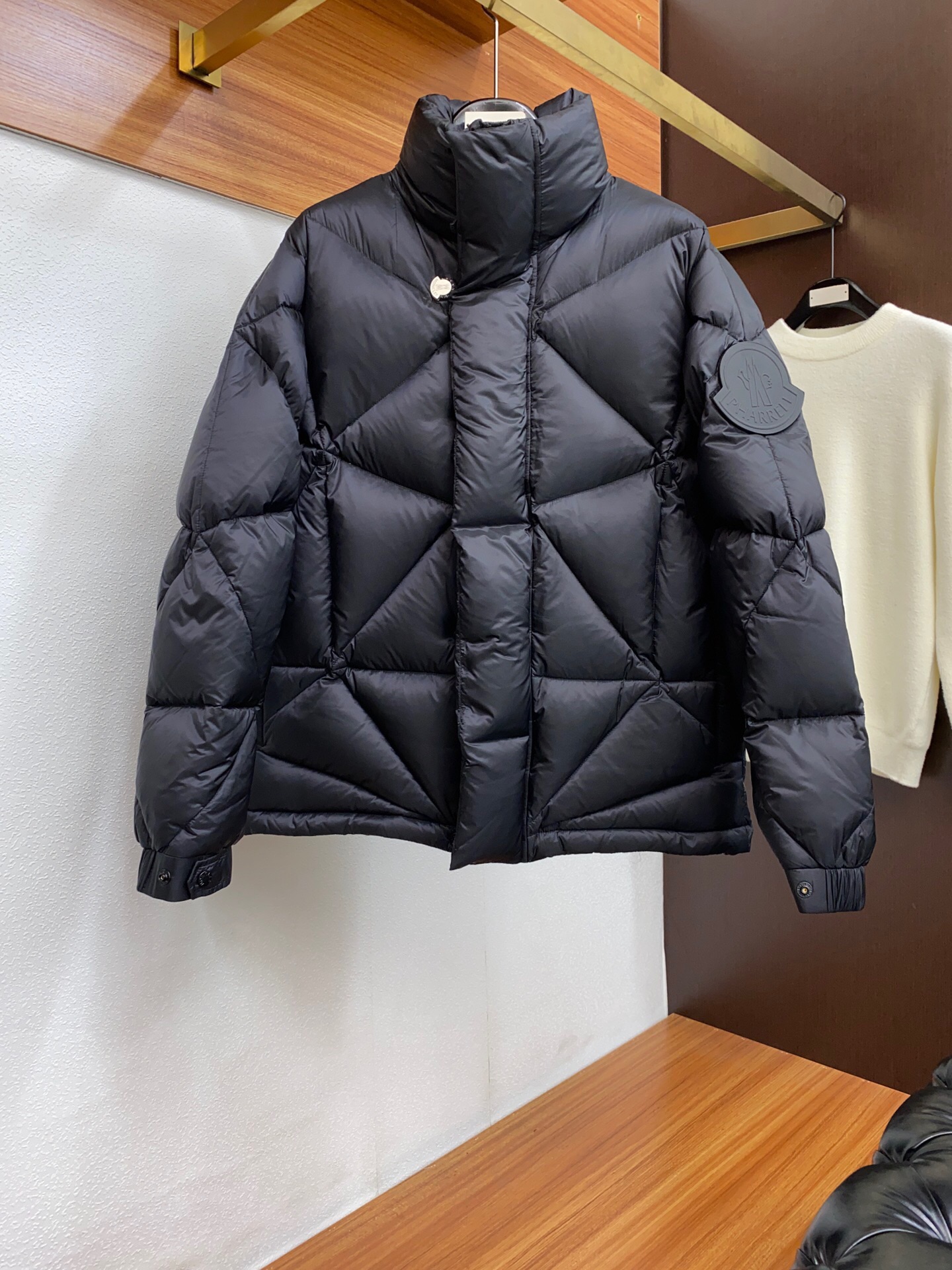 El mejor
 Moncler Nuevo
 Ropa Abrigos y chaquetas Blanco Nylon Plumón de ganso blanco