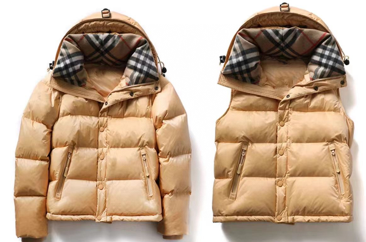 Top Burberry Autumn Winter New Sleeveless Down Jacket, Unisex Sizes S-2XL.-Big cat