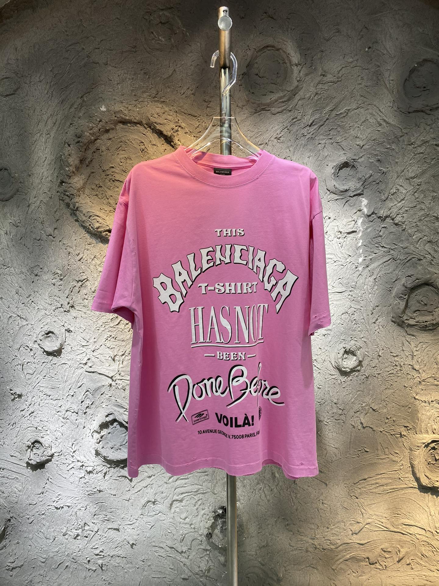 Balenciaga Ropa Camiseta Impresión Universal para hombres y mujeres Algodón Manga corta