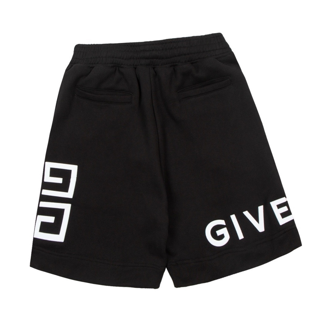 纪梵希/Givenchy 夏季，字母logo刺绣休闲短裤五分裤