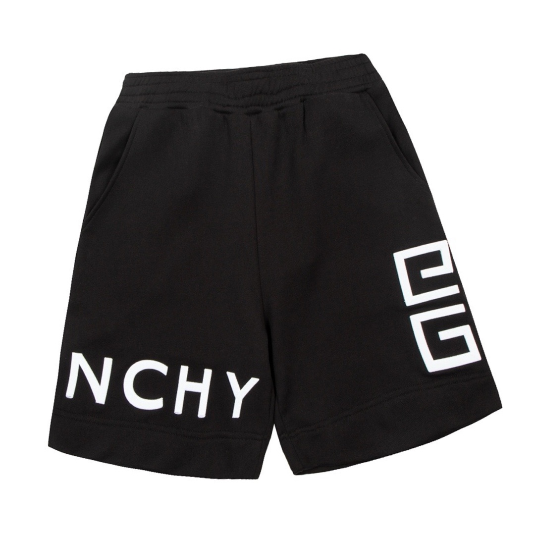 纪梵希/Givenchy 夏季，字母logo刺绣休闲短裤五分裤