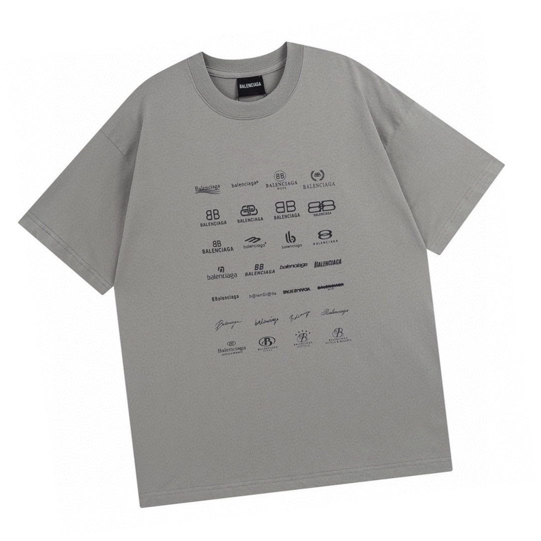 巴黎世家/Balenciaga 夏季短袖T-shirt 情侣款 火爆单品